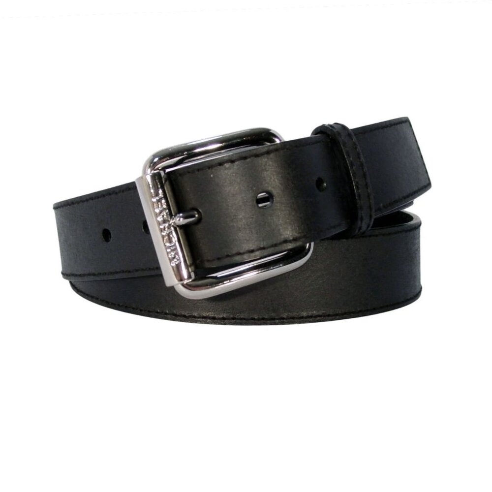 MICHAEL KORS Unisex Leather Belt 55458L Square Roller Buckle Size XL (38-42")